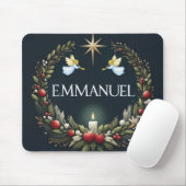 Tapis De Souris Emmanuel Christmas angels (Avec souris)