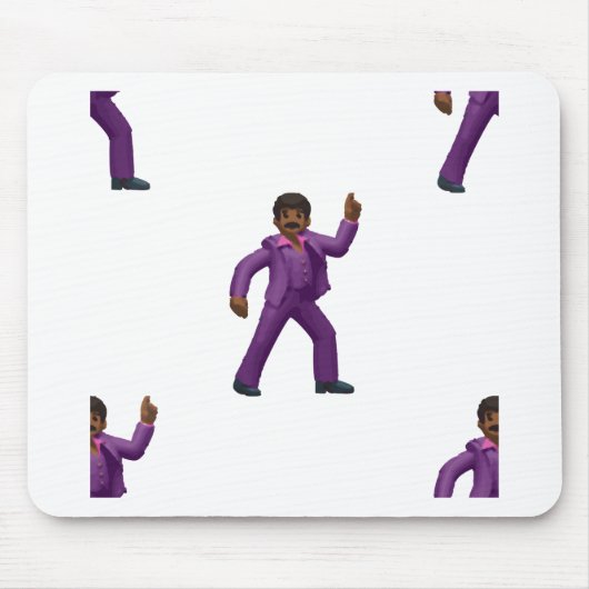 Tapis De Souris Emoji Dancing Man (Devant)