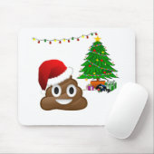 Tapis De Souris emoji de noël (Avec souris)
