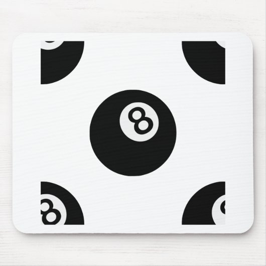 Tapis De Souris emoji eight ball (Devant)
