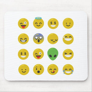 Tapis De Souris Emoji happy face
