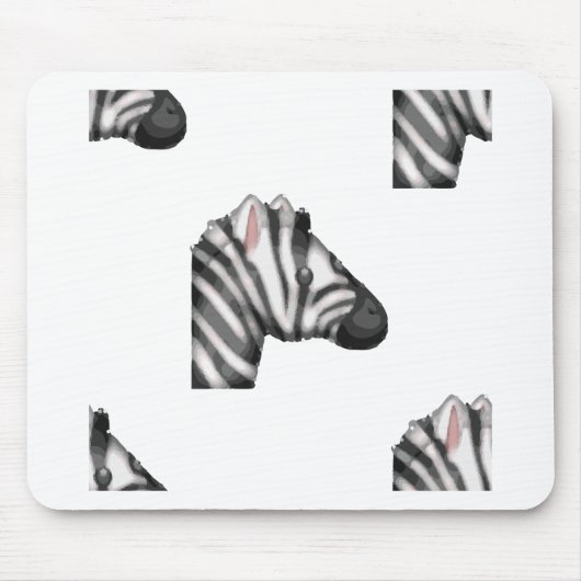 Tapis De Souris emoji zebra (Devant)