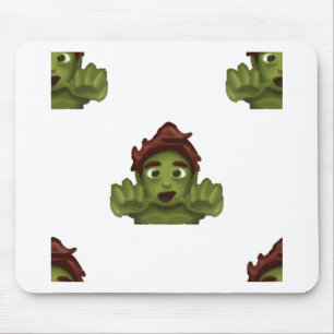 Tapis De Souris emoji zombie