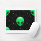 Tapis De Souris emojis alien (Avec souris)