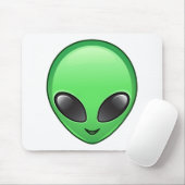 Tapis De Souris émoticône alien (Avec souris)