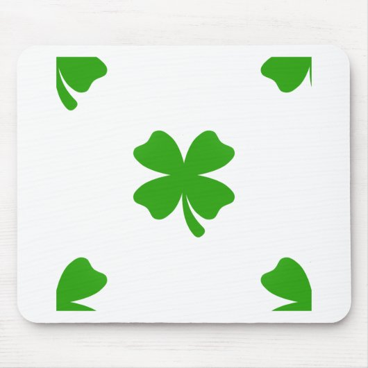 Tapis De Souris émoticône st patrick (Devant)