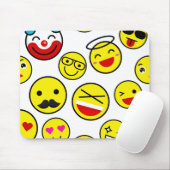Tapis De Souris émoticônes clowns (Avec souris)