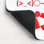 Tapis De Souris Émoticônes de punch japonais (Coin)