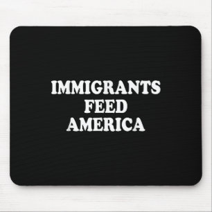 Tapis De Souris Empêcher Trump 47 Hommes Femmes Immigrantes Alimen
