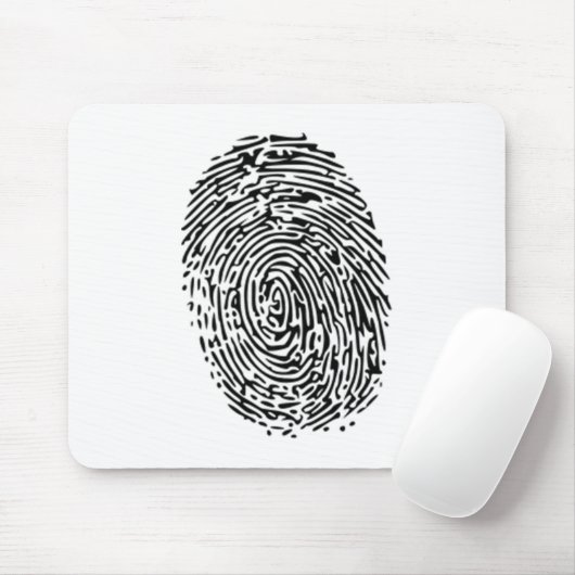 Tapis De Souris Empreinte (Avec souris)
