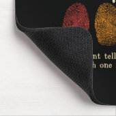 Tapis De Souris Empreinte D'Autisme Chaque Impression Dit Un Autre (Coin)