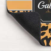 Tapis De Souris Empreinte de léopard (Coin)