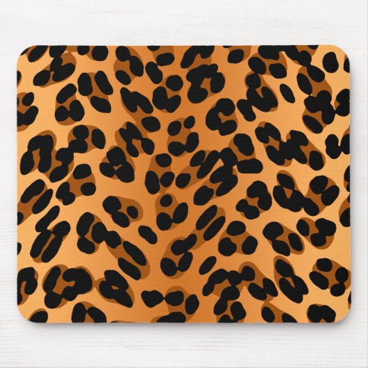 Tapis De Souris Empreinte de léopard (Devant)
