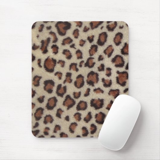 Tapis De Souris Empreinte de léopard (Avec souris)
