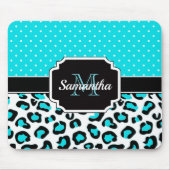 Tapis De Souris Empreinte de léopard (Devant)