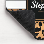 Tapis De Souris Empreinte de léopard (Coin)