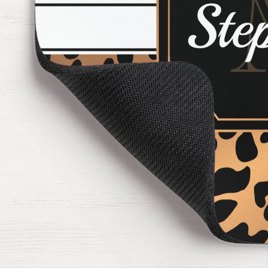 Tapis De Souris Empreinte de léopard (Coin)