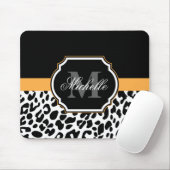 Tapis De Souris Empreinte de léopard (Avec souris)