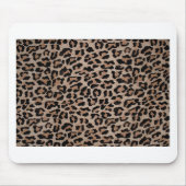 Tapis De Souris empreinte de léopard cheetah (Devant)