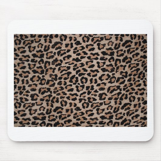 Tapis De Souris empreinte de léopard cheetah (Devant)