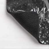 Tapis De Souris Empreinte de léopard et Parties scintillant (Coin)