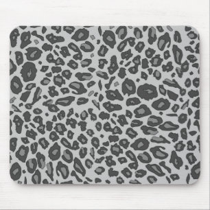 Tapis De Souris empreinte de léopard gris