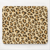 Tapis De Souris Empreinte de léopard Mousepad (Devant)