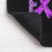 Tapis De Souris Empreinte de léopard Purple Ribbon FAIM Drogue ove (Coin)