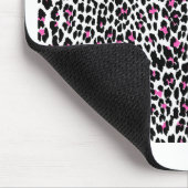 Tapis De Souris empreinte de léopard rose (Coin)