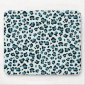 Tapis De Souris Empreinte de léopard, Spots de léopard, Leopard bl (Devant)