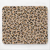 Tapis De Souris Empreinte de léopard, Spots de léopard, Leopard Br (Devant)