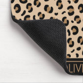 Tapis De Souris Empreinte de léopard, Spots, Leopard Brown, Votre (Coin)