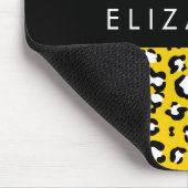 Tapis De Souris Empreinte de léopard, Spots, Leopard Jaune, Votre (Coin)