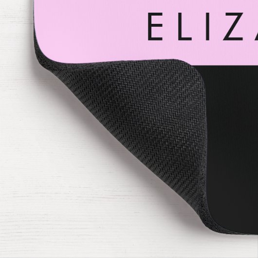 Tapis De Souris Empreinte de léopard, Zebra Print, Vert, Votre nom (Coin)