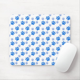 Tapis De Souris Empreinte de Patte de Chien Simple Amoureux des An