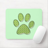 Tapis De Souris empreinte de patte kitty (Avec souris)