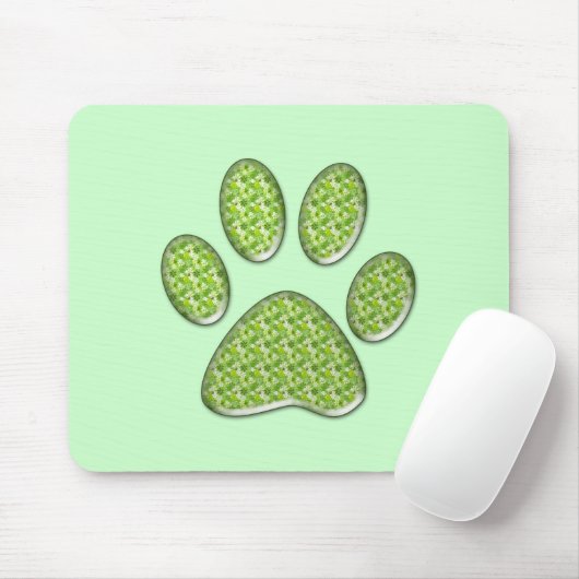 Tapis De Souris empreinte de patte kitty (Avec souris)