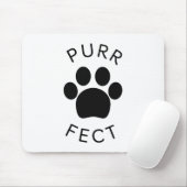 Tapis De Souris Empreinte de patte parfait pour chat (Avec souris)