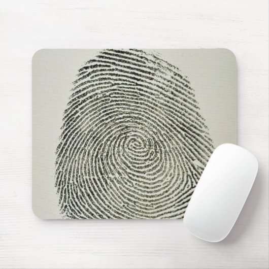Tapis De Souris Empreinte digitale (Avec souris)