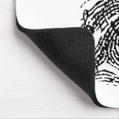 Tapis De Souris Empreinte digitale de musique (Coin)