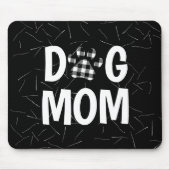 Tapis De Souris Empreinte MOM de chien de Buffalo (Devant)
