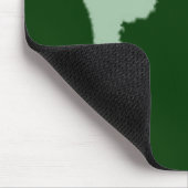 Tapis De Souris Empreintes bébé (vert) (Coin)