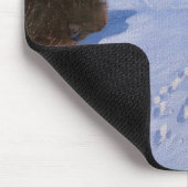 Tapis De Souris Empreintes de pas dans la neige 2009 (Coin)