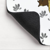 Tapis De Souris empreintes de pas de crestie (mousepad) (Coin)