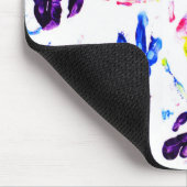 Tapis De Souris empreintes de pas de pingouin (Coin)