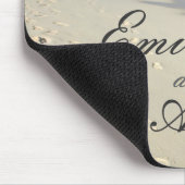 Tapis De Souris Empreintes de pas sur le mousepad de plage (Coin)