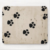 Tapis De Souris Empreintes de pattes de chien de Westie (Devant)