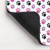 Tapis de souris empreintes de pattes de chien mign (Coin)