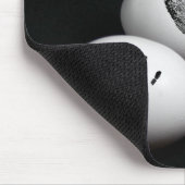 Tapis De Souris Empreintes digitales sur les oeufs blancs (Coin)