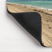 Tapis De Souris Empreintes et océans (Coin)